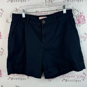 Joe Fresh shorts, dark navy blue, cargo style Dark Blue Women's Shorts